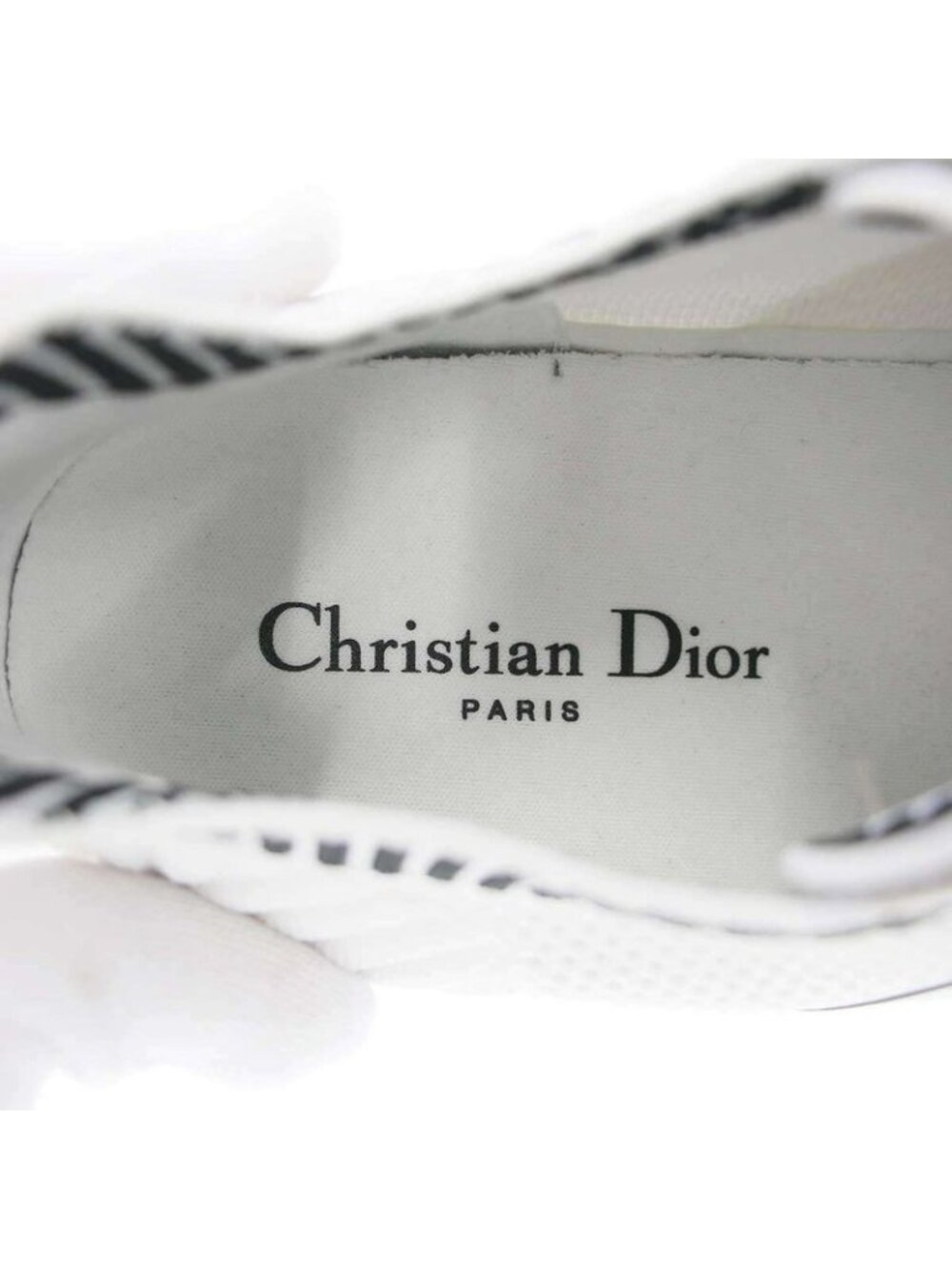Christian Dior Star Technical Mesh Sneakers White 40 - Picture 5 of 7